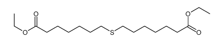 ethyl 7-(7-ethoxy-7-oxoheptyl)sulfanylheptanoate Structure