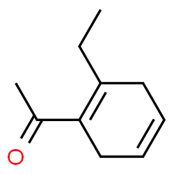 Ethanone, 1-(2-ethyl-1,4-cyclohexadien-1-yl)- (9CI)结构式