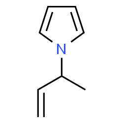 1H-Pyrrole,1-[(1R)-1-methyl-2-propenyl]-(9CI)结构式