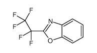 2-(1,1,2,2,2-pentafluoroethyl)-1,3-benzoxazole Structure