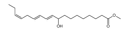 Methyl 9-Hydroxy-trans-10,trans-12,cis-15-octadecatrienoat Structure