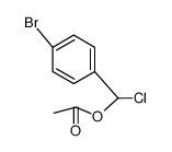 Essigsaeure-(α-chlor-p-brombenzylester)结构式