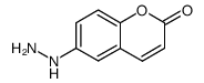 6-hydrazino-coumarin Structure