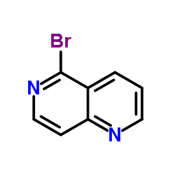 5-Bromo-1,6-naphthyridine Structure