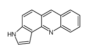 3H-pyrrolo[2,3-c]acridine结构式