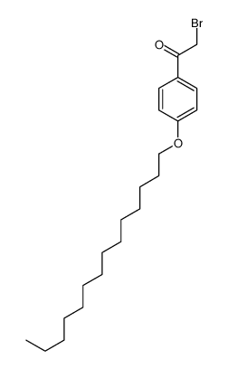 2-bromo-1-(4-tetradecoxyphenyl)ethanone Structure