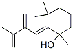 1,3,3-Trimethyl-2-[(1E)-3-methyl-2-methylene-3-buten-1-ylidene]cyclohexanol结构式