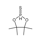 4,4,5,5-tetramethyl-[1,3,2]dioxaphospholane 2-sulfide结构式