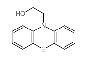 2-(10H-Phenothiazin-10-yl)ethanol Structure