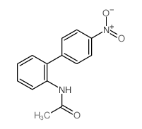 N-[2-(4-nitrophenyl)phenyl]acetamide Structure