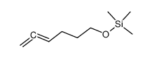 4,5-hexadien-1-yl trimethylsilyl ether结构式