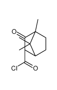 Bicyclo[2.2.1]heptane-2-carbonyl chloride, 4,7,7-trimethyl-3-oxo-, (1R)- (9CI)结构式