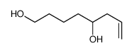 oct-7-ene-1,5-diol结构式