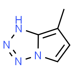 1H-Pyrrolotetrazole,7-methyl-(9CI) Structure
