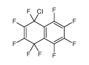 1-chloro-1,2,3,4,4,5,6,7,8-nonafluoronaphthalene Structure