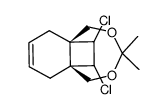 (5aR,9aS)-10,11-dichloro-3,3-dimethyl-6,9-dihydro-1H,5H-5a,9a-ethanobenzo[e][1,3]dioxepine结构式