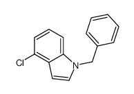 1-benzyl-4-chloroindole Structure