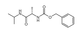 Z-Ala-NHi-Pr Structure