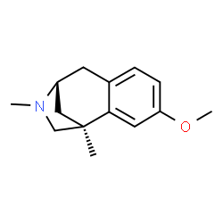 1,4-Methano-1H-3-benzazepine,2,3,4,5-tetrahydro-8-methoxy-1,3-dimethyl-,(1S,4R)-(9CI) Structure