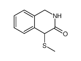 4-(methylthio)-1,4-dihydroisoquinolin-3(2H)-one Structure
