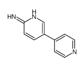 3,4'-联吡啶-6-胺结构式