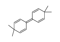 6-(4,4-dimethylcyclohexa-2,5-dien-1-ylidene)-3,3-dimethylcyclohexa-1,4-diene结构式