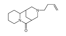 3-(but-3-en-1-yl)decahydro-6H-1,5-methanopyrido[1,2-a][1,5]diazocin-6-one结构式