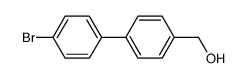 [4-(4-bromophenyl)phenyl]methanol结构式