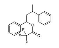 1,3-diphenylbutyl 2,2,2-trifluoroacetate结构式