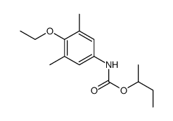 butan-2-yl N-(4-ethoxy-3,5-dimethylphenyl)carbamate结构式