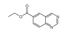 quinazoline-6-carboxylic acid ethyl ester结构式