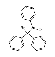 (9-bromo-fluoren-9-yl)-phenyl ketone Structure