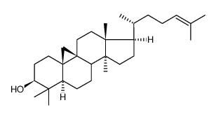 Cycloartenol Structure