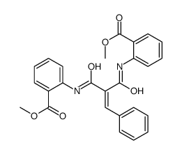 methyl 2-[[2-[(2-methoxycarbonylphenyl)carbamoyl]-3-phenyl-prop-2-enoy l]amino]benzoate Structure