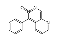 6-oxido-5-phenylpyrido[2,3-d]pyridazin-6-ium结构式