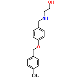 2-({4-[(4-Methylbenzyl)oxy]benzyl}amino)ethanol Structure