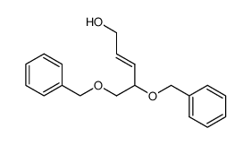(E)-4,5-bis(benzyloxy)pent-2-en-1-ol结构式