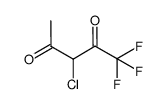 3-CHLORO-1,1,1-TRIFLUORO-PENTANE-2,4-DIONE结构式