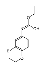 ethyl N-(3-bromo-4-ethoxyphenyl)carbamate Structure