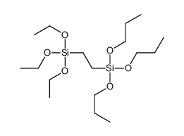 triethoxy(2-tripropoxysilylethyl)silane结构式