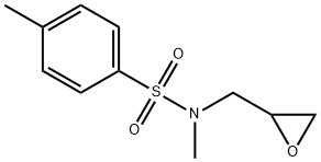 N,4-dimethyl-N-(oxiran-2-ylmethyl)benzenesulfonamide structure