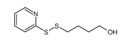 4-(Pridin-2-yldisulfanyl)butan-1-ol Structure