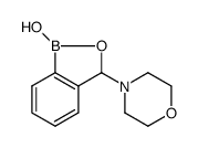 1,3-dihydro-1-hydroxy-3-(4-morpholinyl)-2,1-benzoxaborole结构式