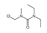 1-(chloromethyl)-3,3-diethyl-1-methylurea结构式