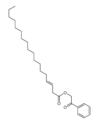 phenacyl octadec-3-enoate结构式