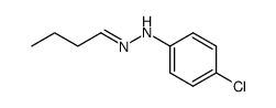 Butyraldehyd-(p-chlor-phenylhydrazon) Structure