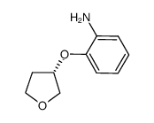 2-(tetrahydro-furan-3(S)-yloxy)-phenylamine Structure