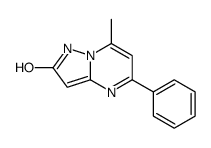 7-METHYL-5-PHENYLPYRAZOLO[1,5-A]PYRIMIDIN-2-OL structure