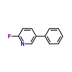 2-Fluoro-5-phenylpyridine structure