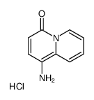 1-Amino-4H-quinolizin-4-one hydrochloride (1:1) Structure